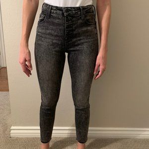 Black High-Rise denim jeans